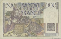 500 Francs CHATEAUBRIAND FRANKREICH  1945 F.34.01 fVZ