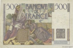 500 Francs CHATEAUBRIAND FRANKREICH  1947 F.34.07 fSS