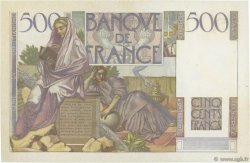 500 Francs CHATEAUBRIAND FRANKREICH  1948 F.34.08 fVZ