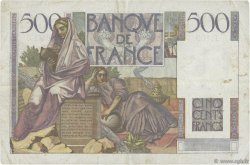 500 Francs CHATEAUBRIAND FRANCIA  1952 F.34.09 MBC