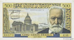 500 Francs VICTOR HUGO FRANCE  1954 F.35.03 F+