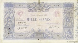 1000 Francs BLEU ET ROSE FRANCE  1920 F.36.35 VG