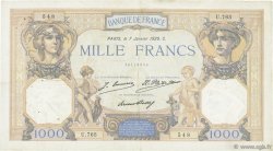 1000 Francs CÉRÈS ET MERCURE FRANCIA  1929 F.37.03 MBC