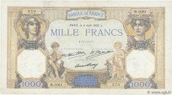 1000 Francs CÉRÈS ET MERCURE FRANKREICH  1932 F.37.07 S