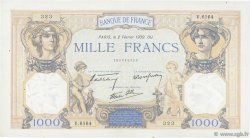1000 Francs CÉRÈS ET MERCURE type modifié FRANCE  1939 F.38.34 VF+