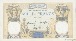 1000 Francs CÉRÈS ET MERCURE type modifié FRANCIA  1939 F.38.39 MBC