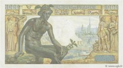 1000 Francs DÉESSE DÉMÉTER FRANKREICH  1942 F.40.02 SS