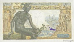 1000 Francs DÉESSE DÉMÉTER FRANCIA  1942 F.40.04 MBC