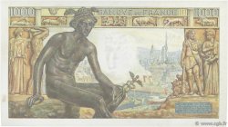 1000 Francs DÉESSE DÉMÉTER FRANKREICH  1942 F.40.10 fST+