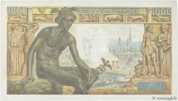1000 Francs DÉESSE DÉMÉTER FRANKREICH  1943 F.40.20 SS