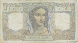 1000 Francs MINERVE ET HERCULE FRANCE  1946 F.41.15 VG