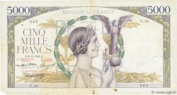 5000 Francs VICTOIRE FRANCE  1934 F.44.01 G