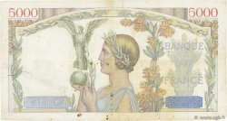 5000 Francs VICTOIRE FRANCIA  1934 F.44.01 B