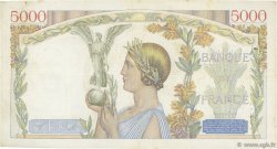5000 Francs VICTOIRE FRANCIA  1935 F.44.02 q.BB
