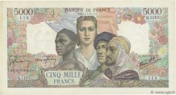 5000 Francs EMPIRE FRANÇAIS FRANCIA  1945 F.47.44 MBC