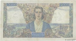5000 Francs EMPIRE FRANÇAIS FRANCIA  1947 F.47.57 MBC