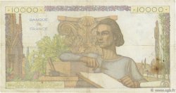 10000 Francs GÉNIE FRANÇAIS FRANCIA  1953 F.50.63 q.MB
