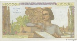10000 Francs GÉNIE FRANÇAIS FRANCIA  1956 F.50.80 MBC