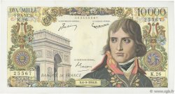10000 Francs BONAPARTE FRANCE  1956 F.51.04 XF+