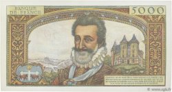 50 NF sur 5000 Francs HENRI IV FRANCE  1958 F.54.01 SUP
