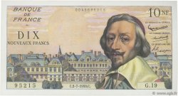 10 Nouveaux Francs RICHELIEU FRANCIA  1959 F.57.02 q.AU