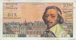 10 Nouveaux Francs RICHELIEU FRANCE  1959 F.57.02 VF