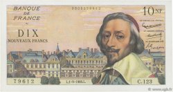 10 Nouveaux Francs RICHELIEU FRANKREICH  1960 F.57.10 VZ