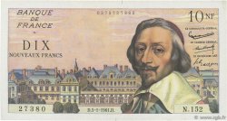 10 Nouveaux Francs RICHELIEU FRANCIA  1961 F.57.13 BB