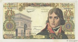 100 Nouveaux Francs BONAPARTE FRANKREICH  1959 F.59.02 fSS