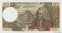 10 Francs VOLTAIRE FRANCE  1965 F.62.15 XF