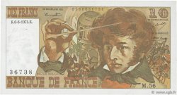 10 Francs BERLIOZ FRANCE  1974 F.63.05 AU