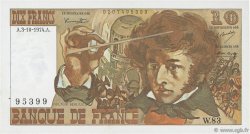 10 Francs BERLIOZ FRANCE  1974 F.63.07a AU