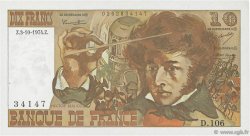 10 Francs BERLIOZ FRANCIA  1974 F.63.07a q.AU