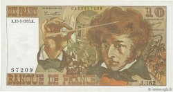 10 Francs BERLIOZ FRANCIA  1975 F.63.10 BB
