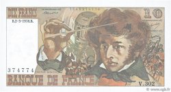 10 Francs BERLIOZ FRANCIA  1978 F.63.23 FDC