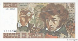 10 Francs BERLIOZ FRANCIA  1978 F.63.23 SPL+
