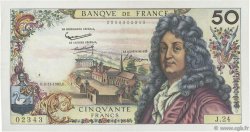 50 Francs RACINE FRANKREICH  1962 F.64.02 fVZ