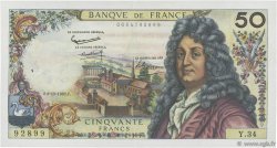 50 Francs RACINE FRANKREICH  1962 F.64.03 fVZ