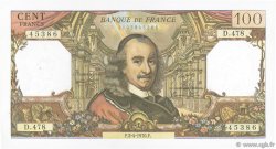 100 Francs CORNEILLE FRANCIA  1970 F.65.31 q.SPL
