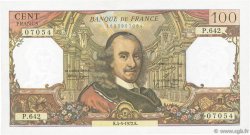 100 Francs CORNEILLE FRANCIA  1972 F.65.39 MBC+