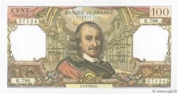 100 Francs CORNEILLE FRANCE  1974 F.65.45 XF