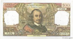 100 Francs CORNEILLE FRANKREICH  1975 F.65.48 SS
