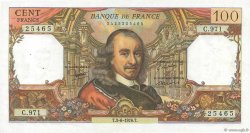 100 Francs CORNEILLE FRANCIA  1976 F.65.53 MBC+