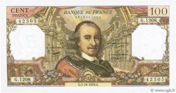 100 Francs CORNEILLE FRANKREICH  1978 F.65.63 fST