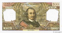 100 Francs CORNEILLE FRANCIA  1978 F.65.64 EBC