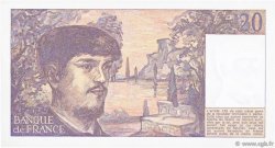 20 Francs DEBUSSY FRANCE  1980 F.66.01 SPL+