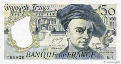 50 Francs QUENTIN DE LA TOUR FRANCIA  1977 F.67.02 EBC