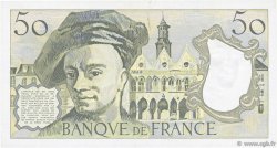 50 Francs QUENTIN DE LA TOUR FRANKREICH  1983 F.67.09 VZ