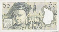 50 Francs QUENTIN DE LA TOUR FRANCIA  1987 F.67.13 MBC