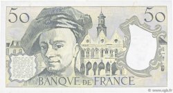 50 Francs QUENTIN DE LA TOUR FRANCIA  1989 F.67.15 MBC